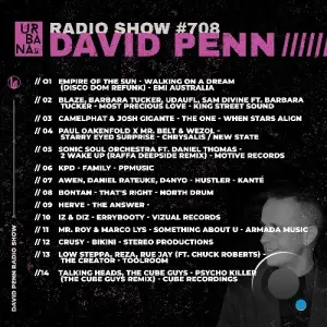 David Penn - Urbana Radio Show 708 (2025-10-18)