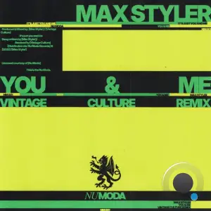 Max Styler - You & Me (Vintage Culture Extended Remix) (2025)