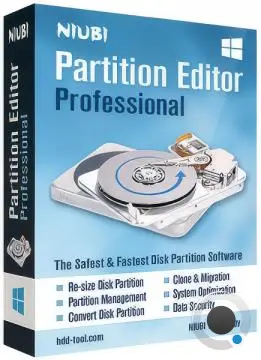 NIUBI Partition Editor 10.3.0 Pro / Technician / Enterprise / Server + Portable