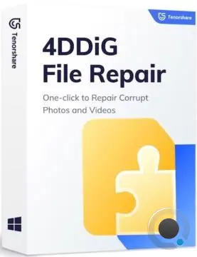 4DDiG File Repair 4.3.9.2 + Portable [Multi/Rus]
