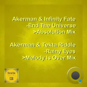 Akerman & Tekta Riddle - End The Universe / Rainy Eyes (2026)
