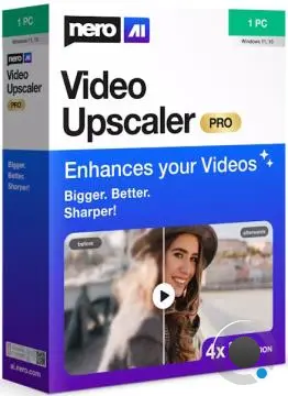 Nero AI Video Upscaler Pro 1.3.16.0 + Portable [Multi/Rus]