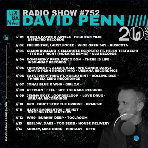 David Penn - Urbana Radio Show 752 (2026-09-26)