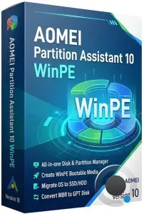 AOMEI Partition Assistant 10.12.2 WinPE [Rus/Eng]
