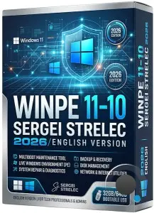 WinPE 11-10 Sergei Strelec 2026.10.21 English version