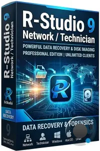 R-Studio 9.5 Build 191850 Network / Technician + Portable [Multi/Rus]
