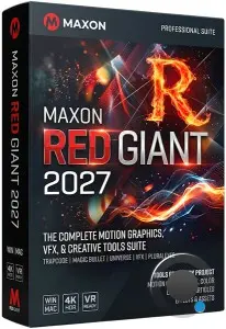 Maxon Red Giant 2027.0.0 Maxon Red Giant 2027.0.0