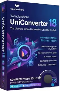 Wondershare UniConverter 18.0.1.66 + Portable [Multi/Rus]