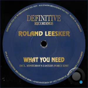 Roland Leesker - What You Need (2026)